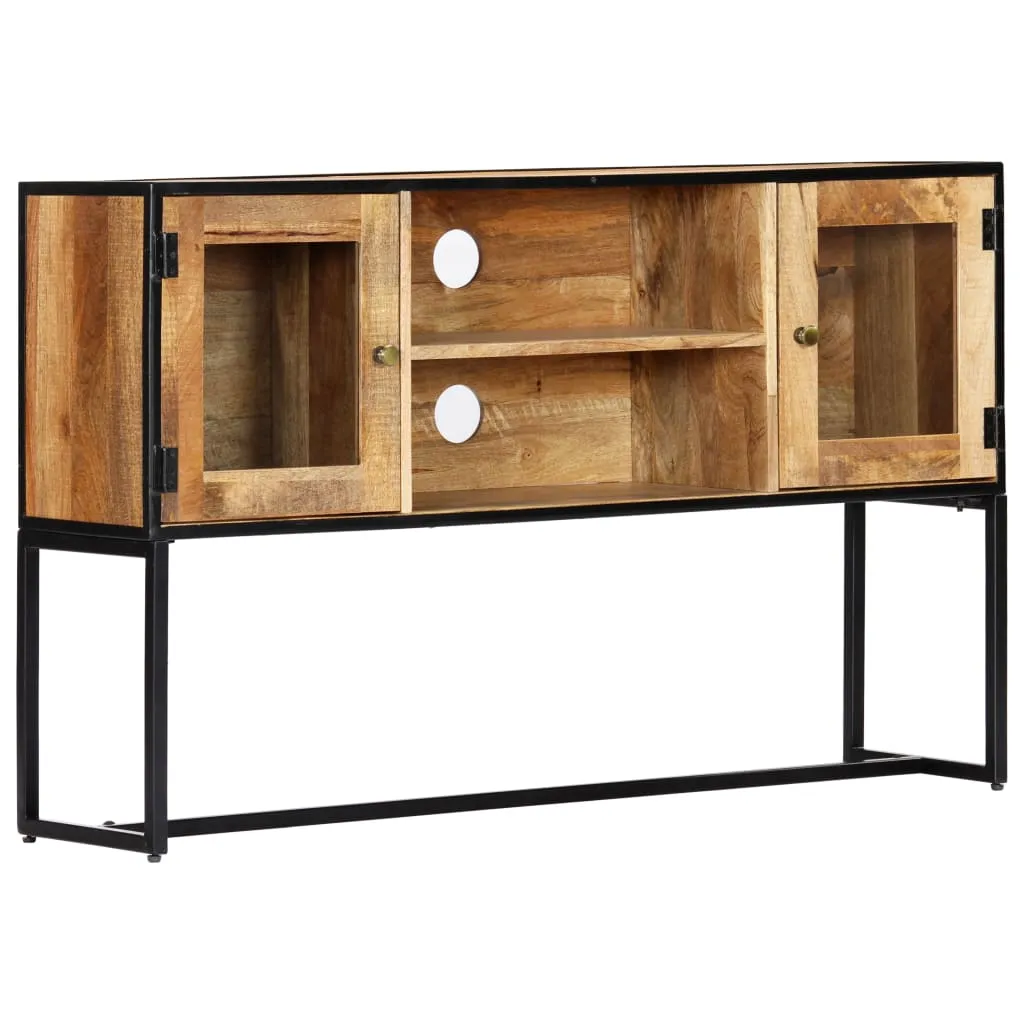 vidaXL Mobile Porta TV 120x30x75 cm in Legno Massello di Recupero