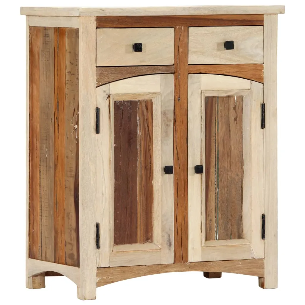 vidaXL Credenza 60x30x75 cm in Legno Massello di Recupero