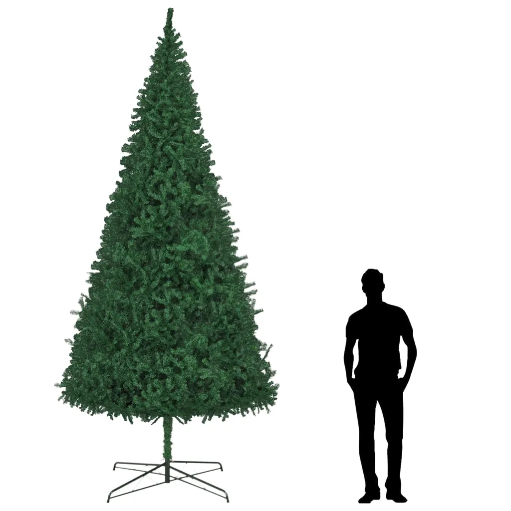 vidaXL Albero di Natale Artificiale 400 cm Verde