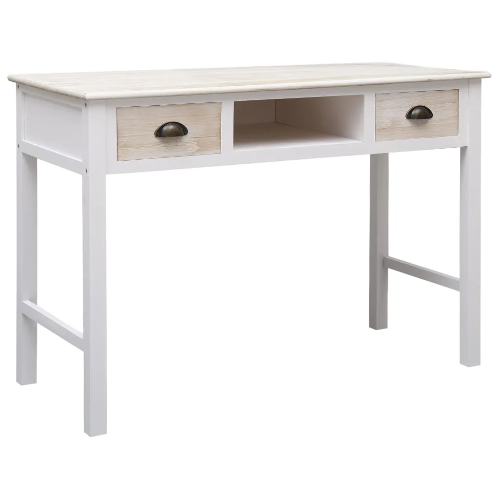 vidaXL Tavolo Consolle 110x45x76 cm in Legno