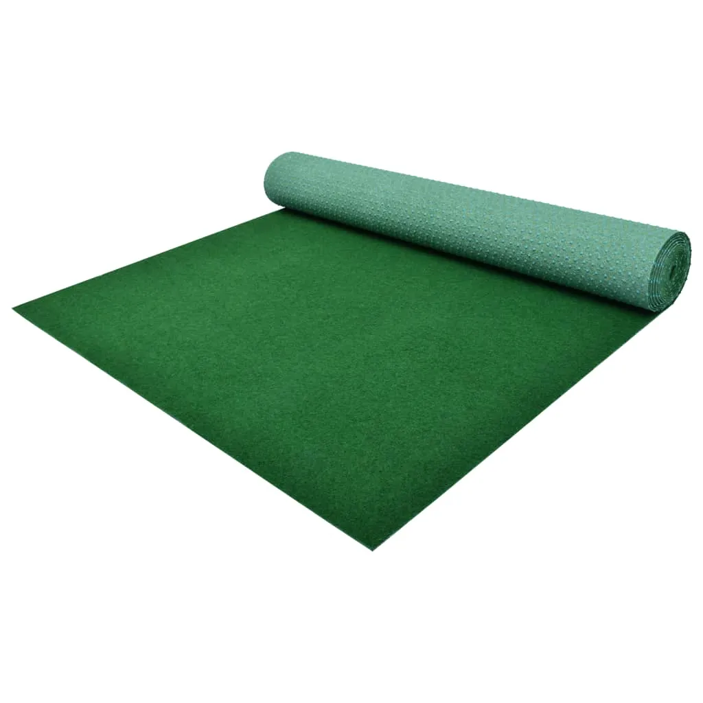 vidaXL Erba Artificiale con Tacchetti PP 2x1,33 m Verde