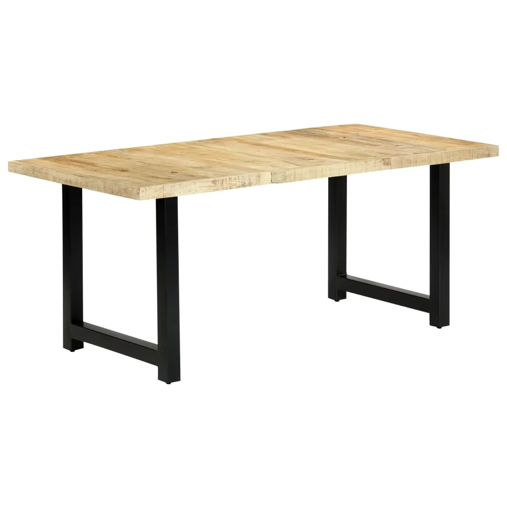 vidaXL Tavolo da Pranzo 180x90x76 cm in Legno Massello di Mango