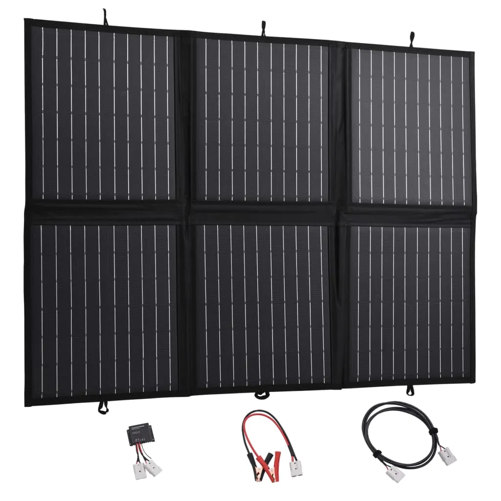 vidaXL Pannello Solare Carica Batteria Pieghevole 120W 12V