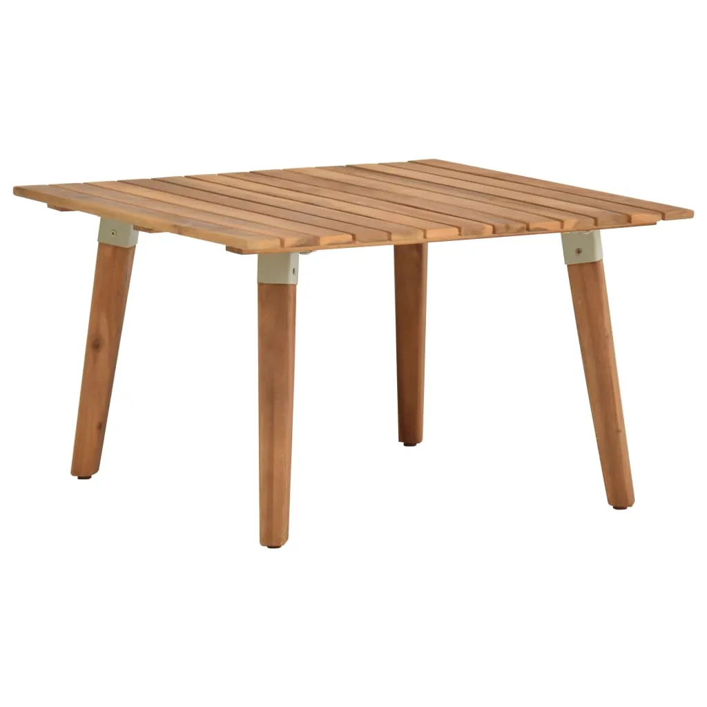 vidaXL Tavolino da Caffè per Giardino 60x60x36 cm Legno di Acacia