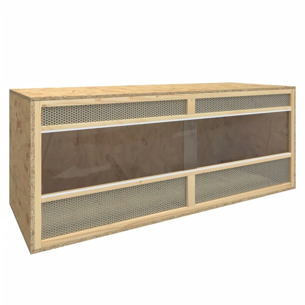 vidaXL Terrario in Legno Multistrato 120x50x50 cm