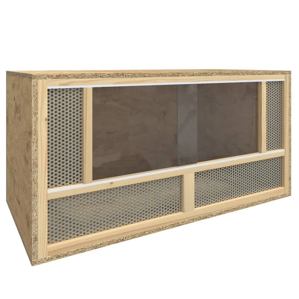 vidaXL Terrario in Legno Multistrato 80x40x40 cm