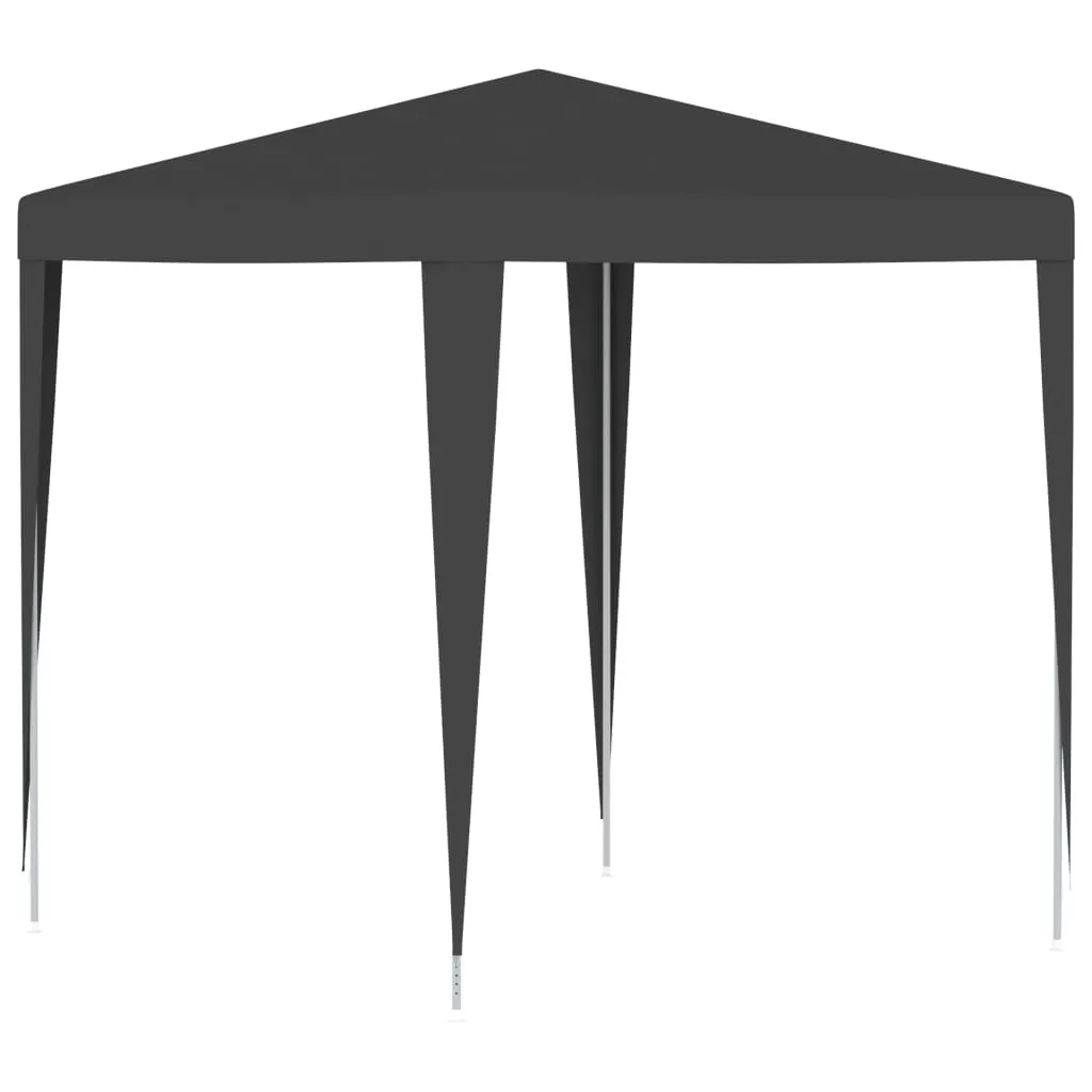 vidaXL Gazebo per Feste Professionale 2x2 m Antracite