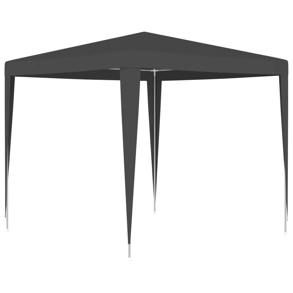 vidaXL Gazebo Professionale 2,5x2,5 m Antracite 90 g/m²