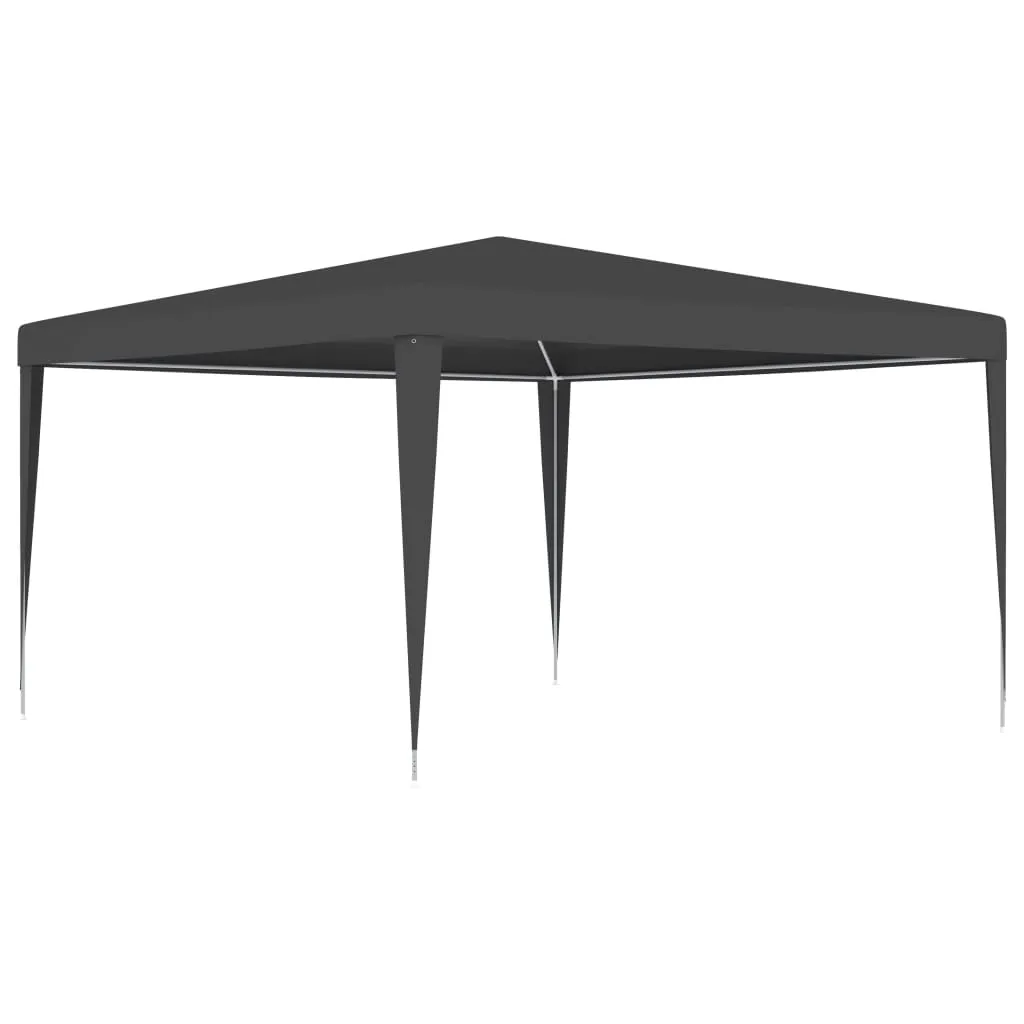 vidaXL Gazebo Professionale 4x4 m Antracite 90 g/m²