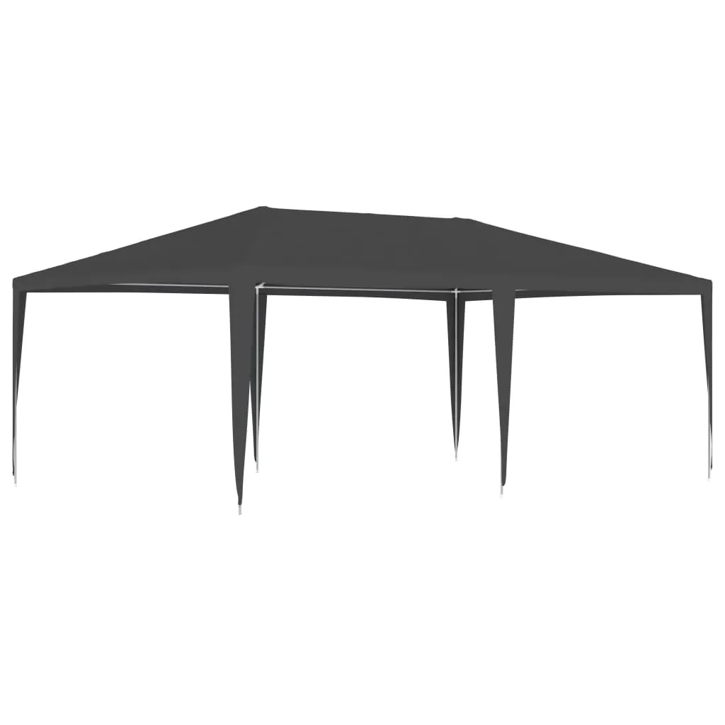 vidaXL Gazebo Professionale 4x6 m Antracite 90 g/m²