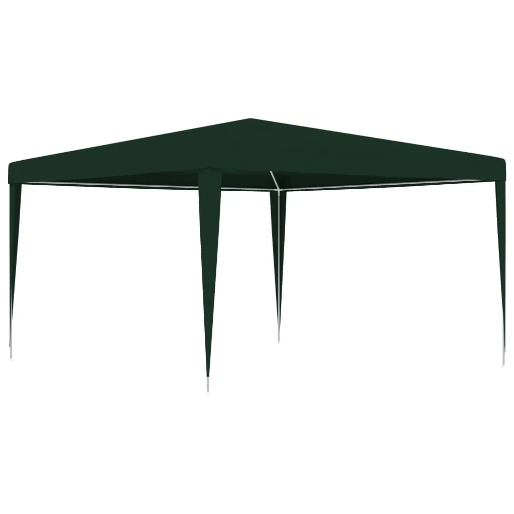 vidaXL Gazebo Professionale 4x4 m Verde 90 g/m²