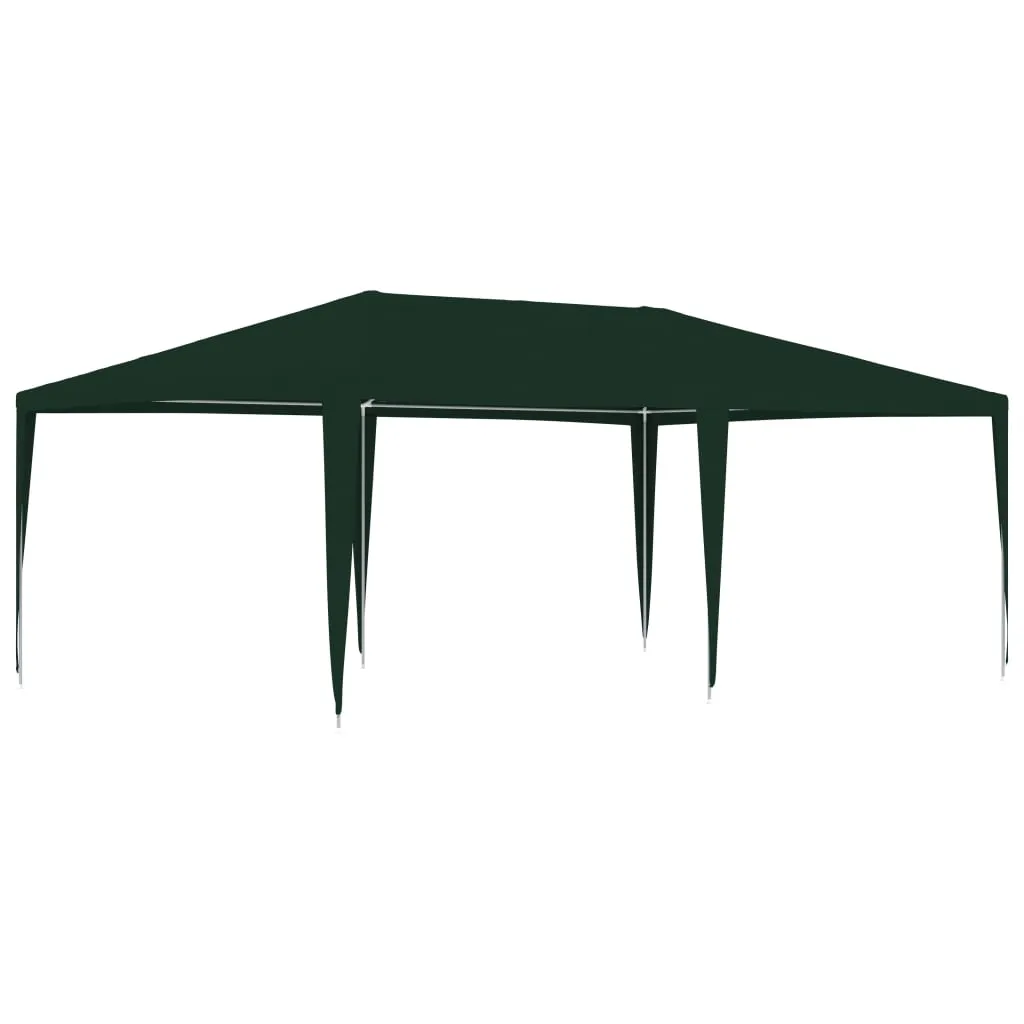 vidaXL Gazebo Professionale 4x6 m Verde 90 g/m²