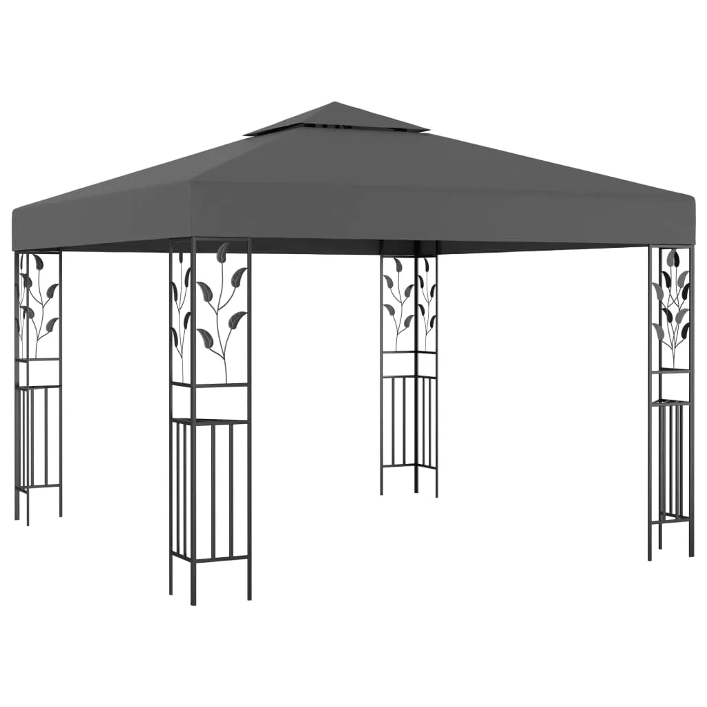 vidaXL Gazebo 3x3 m Antracite