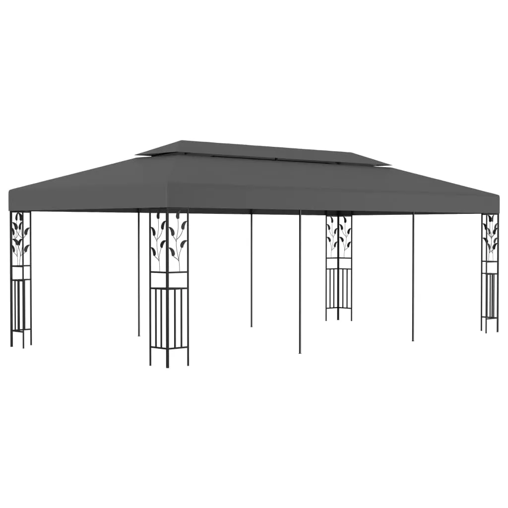 vidaXL Gazebo 3x6 m Antracite