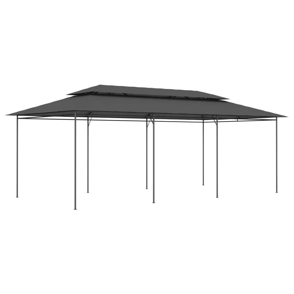 vidaXL Gazebo 600x298x270 cm Antracite