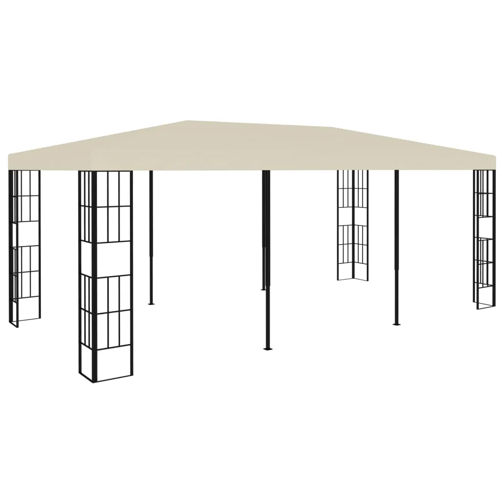 vidaXL Gazebo 3x3 m Crema