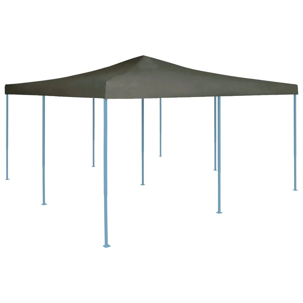 vidaXL Gazebo Pieghevole 5x5 m Antracite