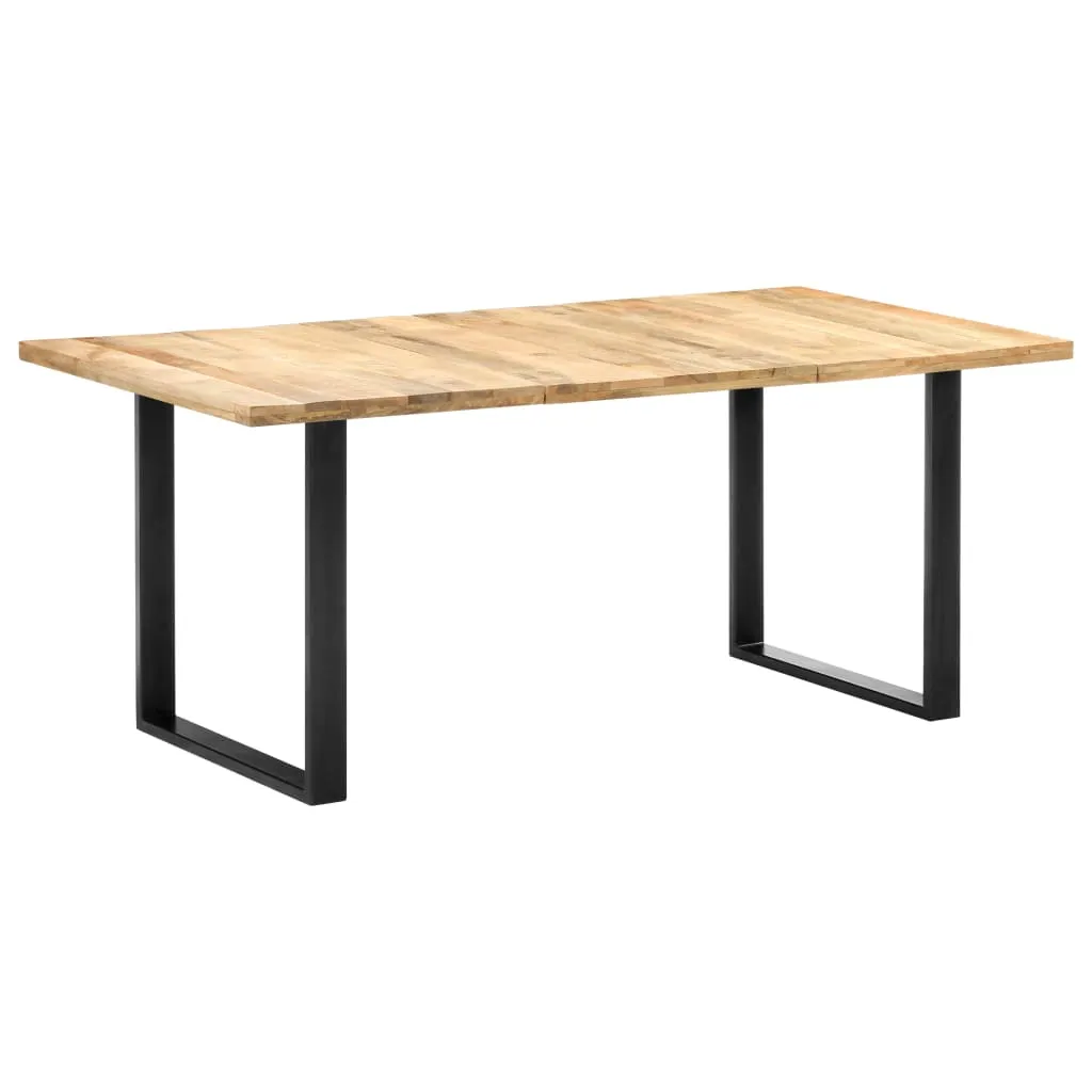 vidaXL Tavolo da Pranzo 180x90x76 cm in Legno Massello di Mango