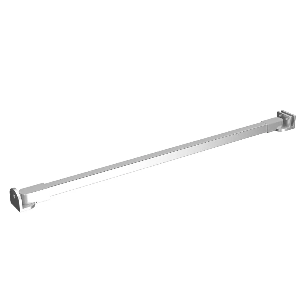 vidaXL Braccio di Supporto per Doccia in Acciaio Inox 57,5 cm