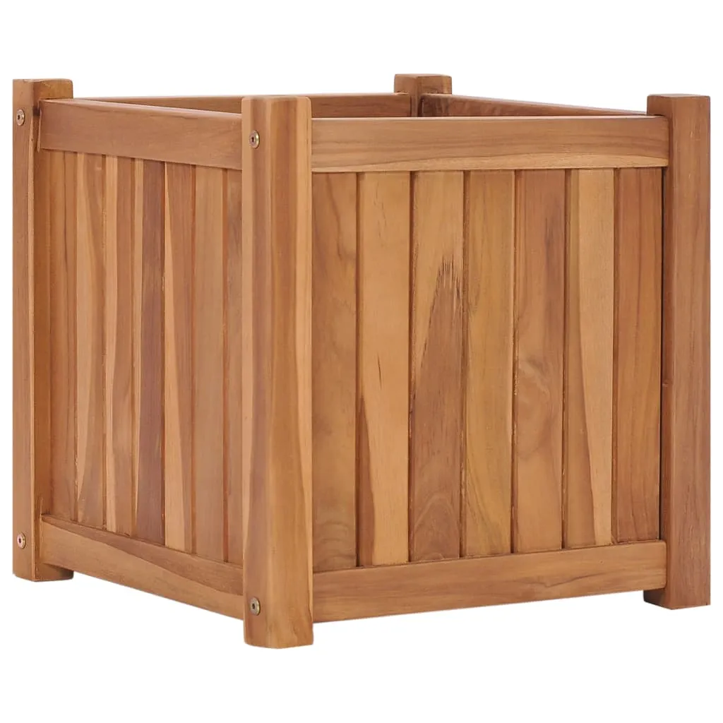 vidaXL Letto Rialzato 40x40x40 cm in Legno Massello di Teak