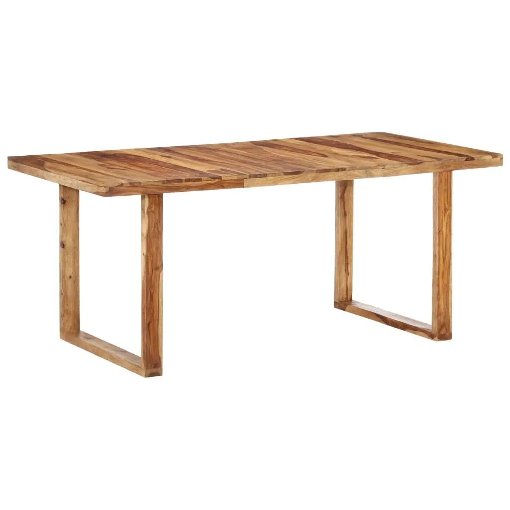 vidaXL Tavolo da Pranzo 180x90x76 cm in Legno Massello di Sheesham