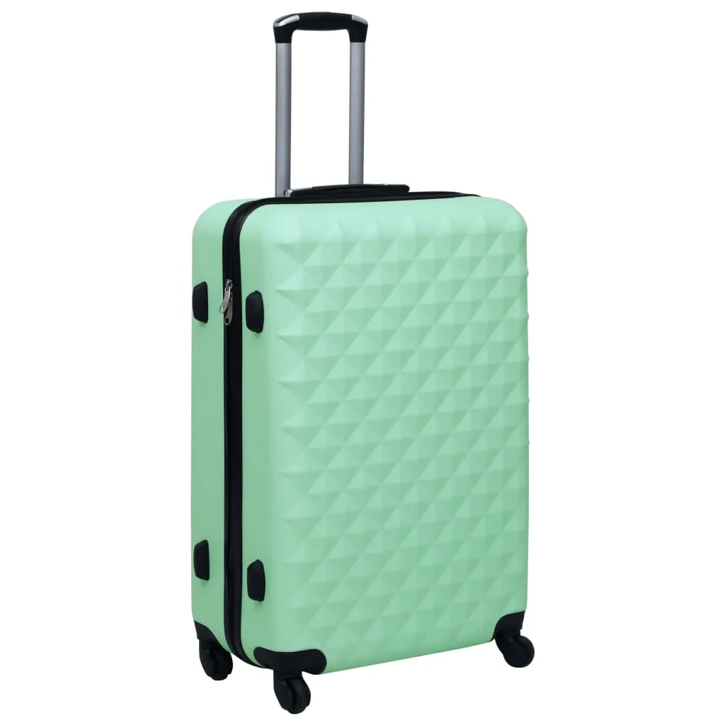 vidaXL Trolley a Custodia Rigida Menta in ABS