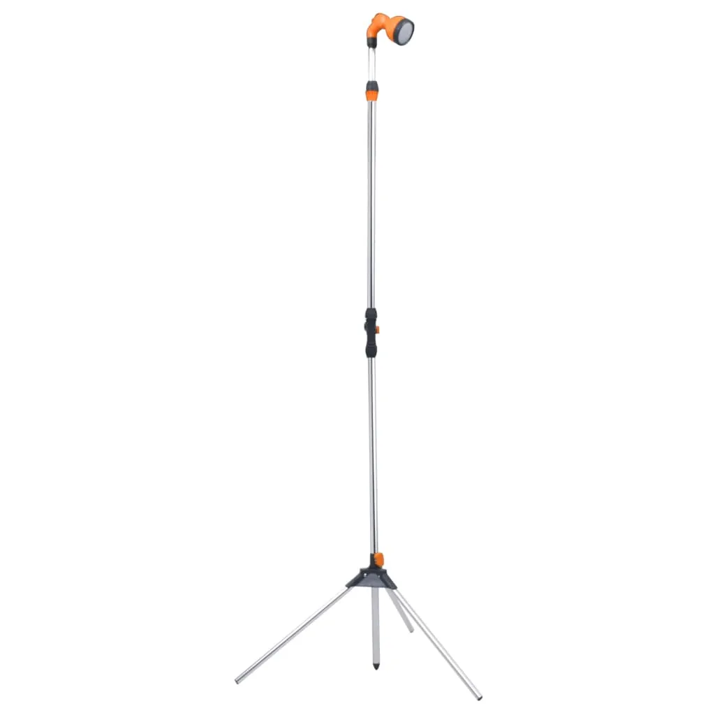 vidaXL Doccia da Giardino con Treppiede 221 cm in Alluminio