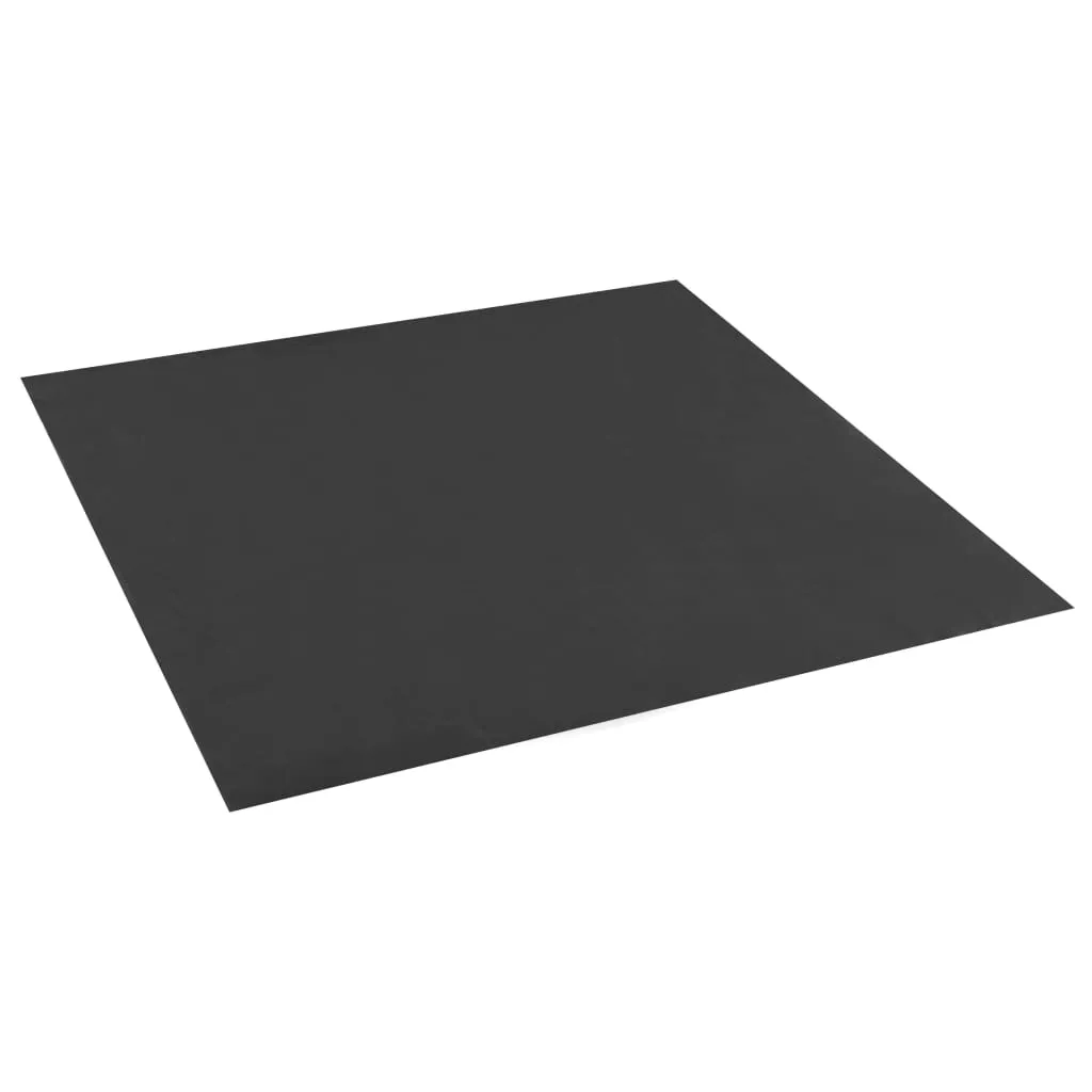 vidaXL Fodera per Sabbiera Nera 100x100 cm