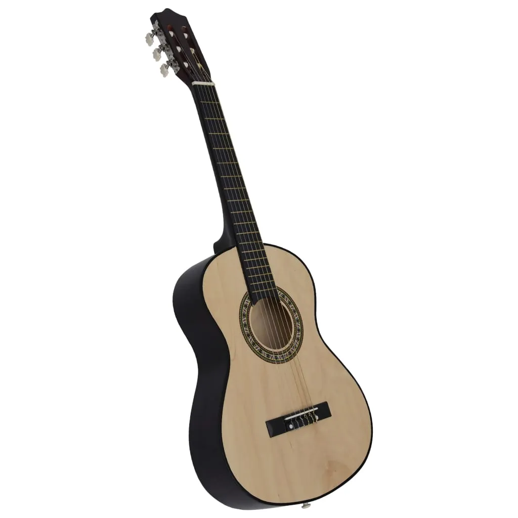 vidaXL Chitarra Classica per Principianti e Bambini 1/2 34" in Tiglio