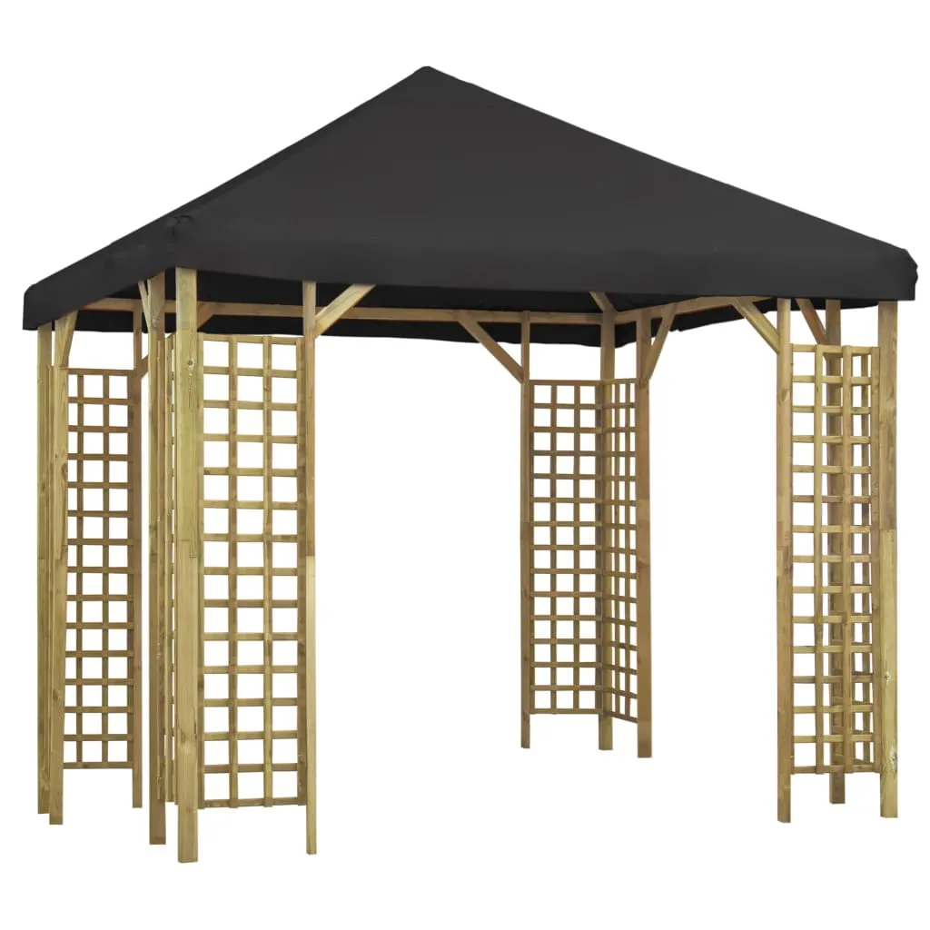 vidaXL Gazebo 3x3 m Antracite