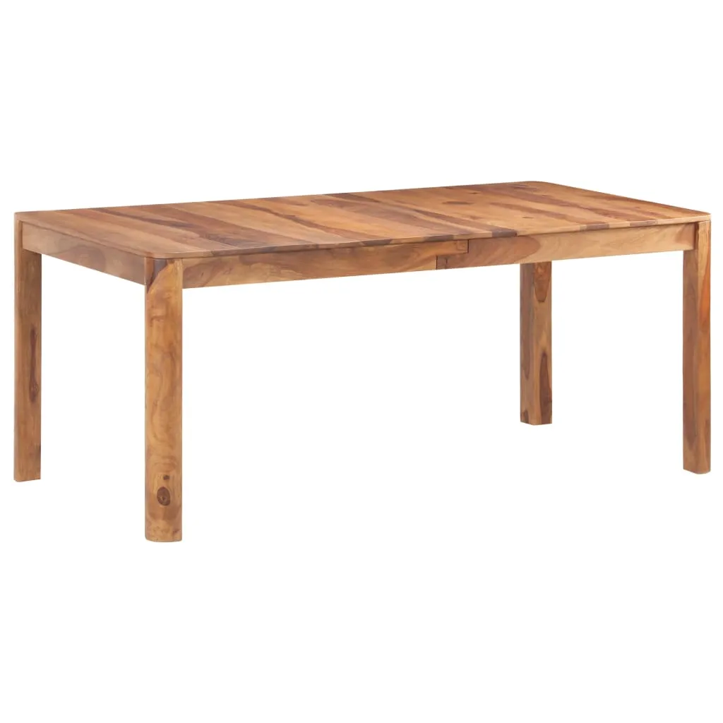 vidaXL Tavolo da Pranzo 180x90x77 cm in Legno Massello di Sheesham