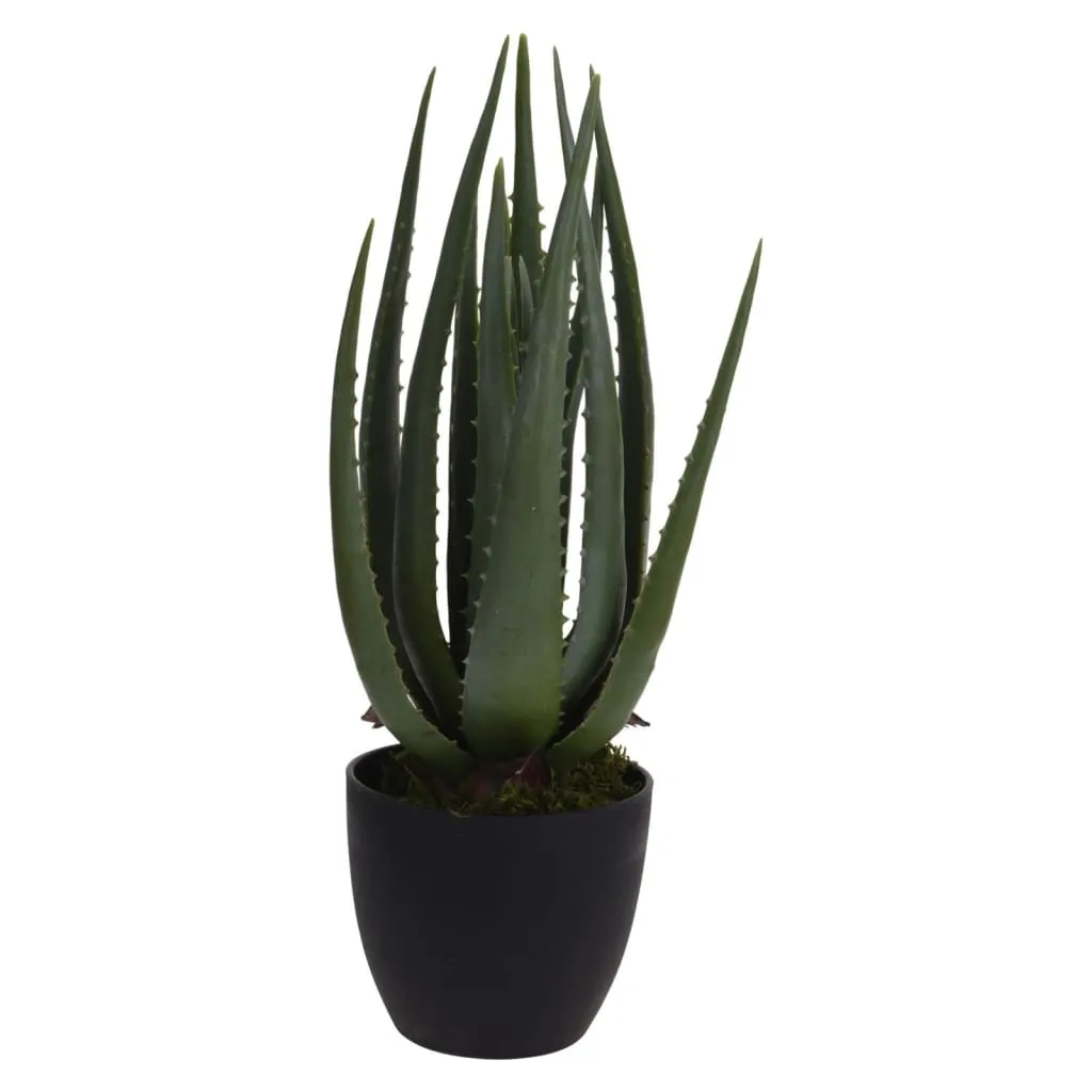 ProGarden Pianta Artificiale in Vaso Aloe Vera 25x45 cm