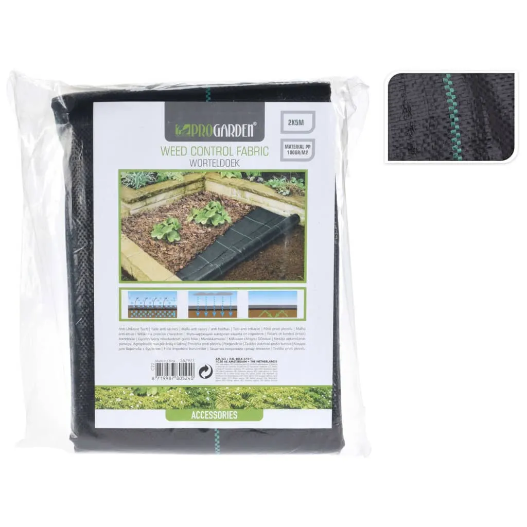 ProGarden Telo Pacciamatura 2x5 m Nero