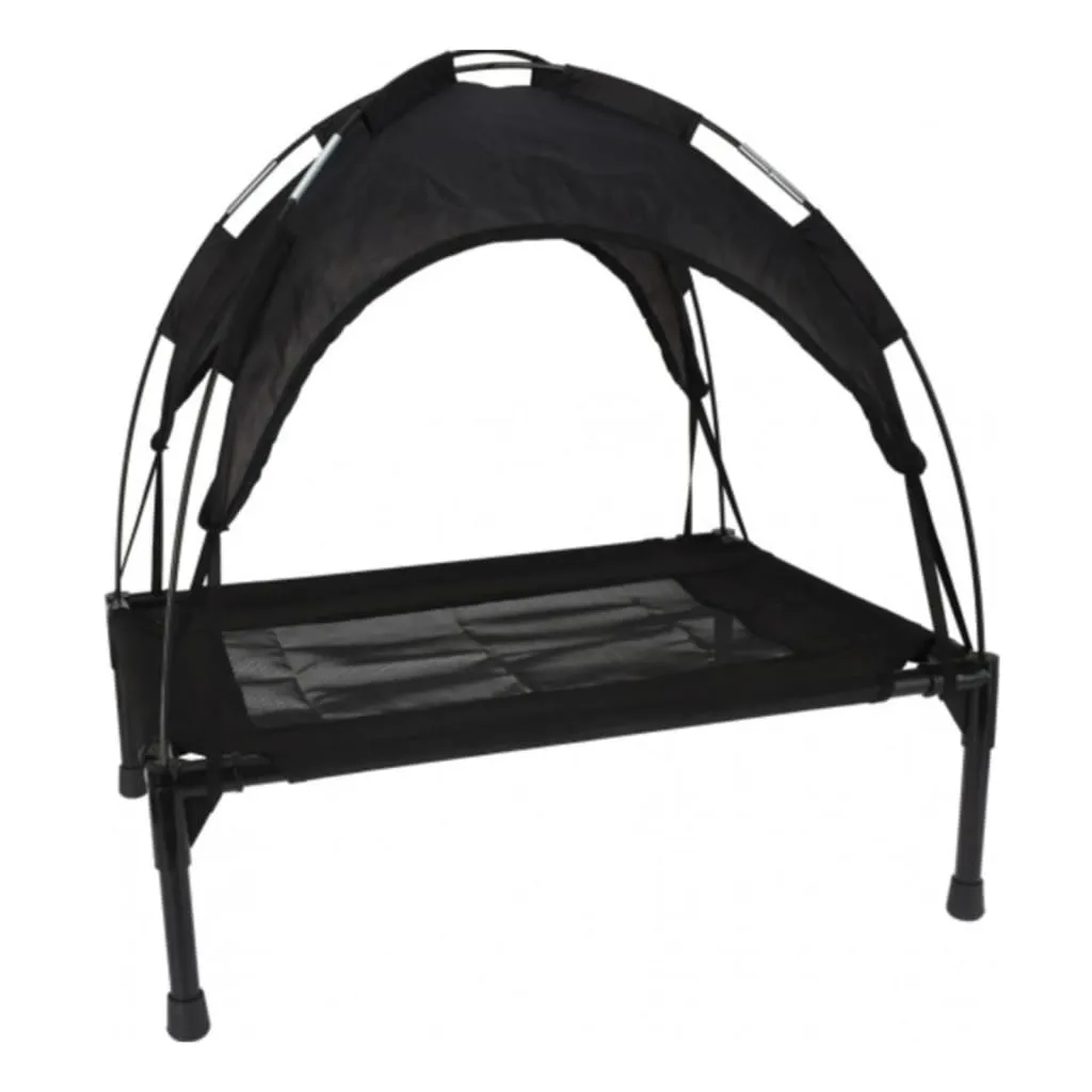 Pets Collection Letto/Tenda per Animali Domestici 60x45 cm Nero