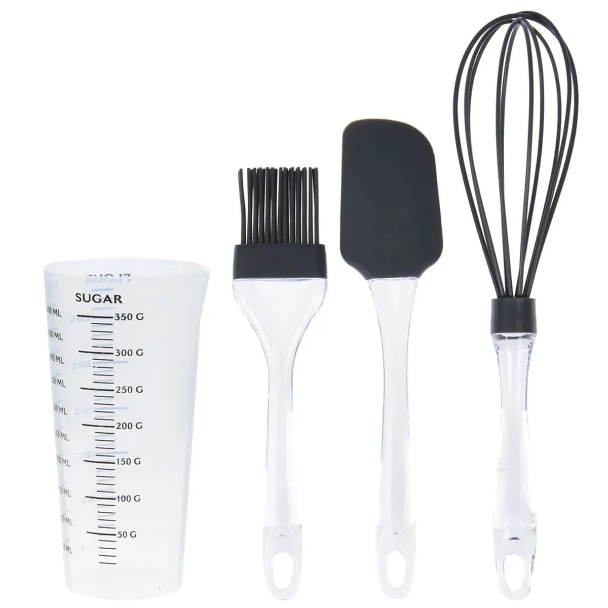 Set di Utensili da Cucina Excellent Houseware 170483490 Silicone Pasticceria 4 Pezzi