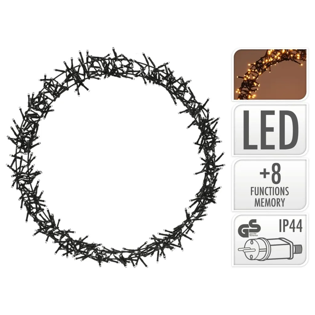 Ambiance Luce di Natale ad Anello con 400 LED 48 cm