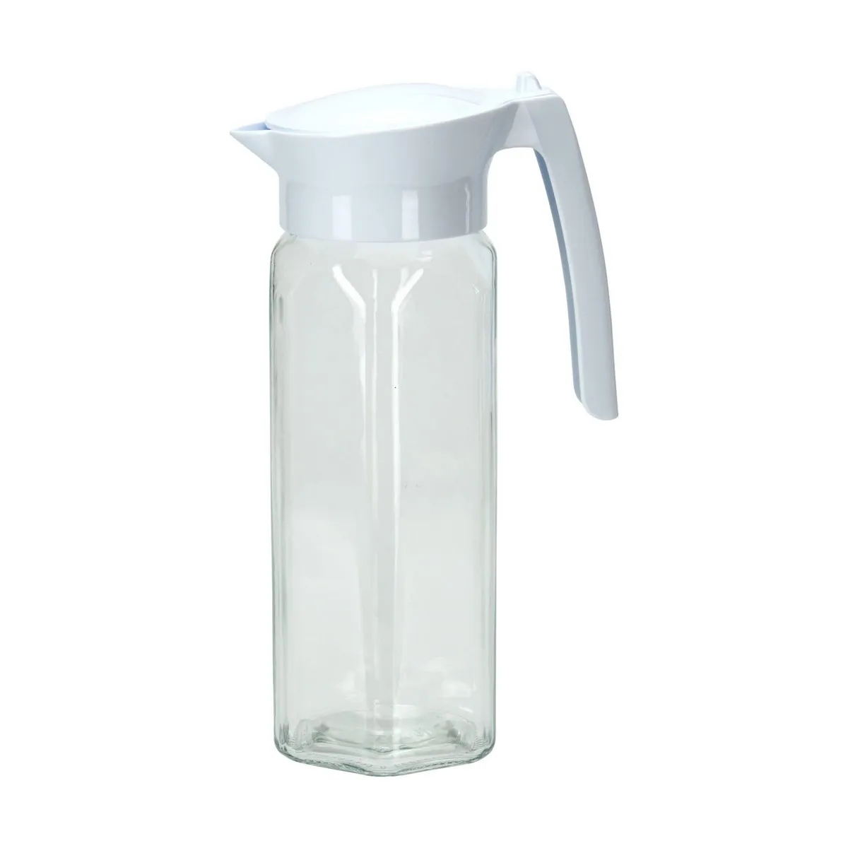 Caraffa in Vetro Trasparente Excellent Houseware Bianco Trasparente Cristallo 1,5 L