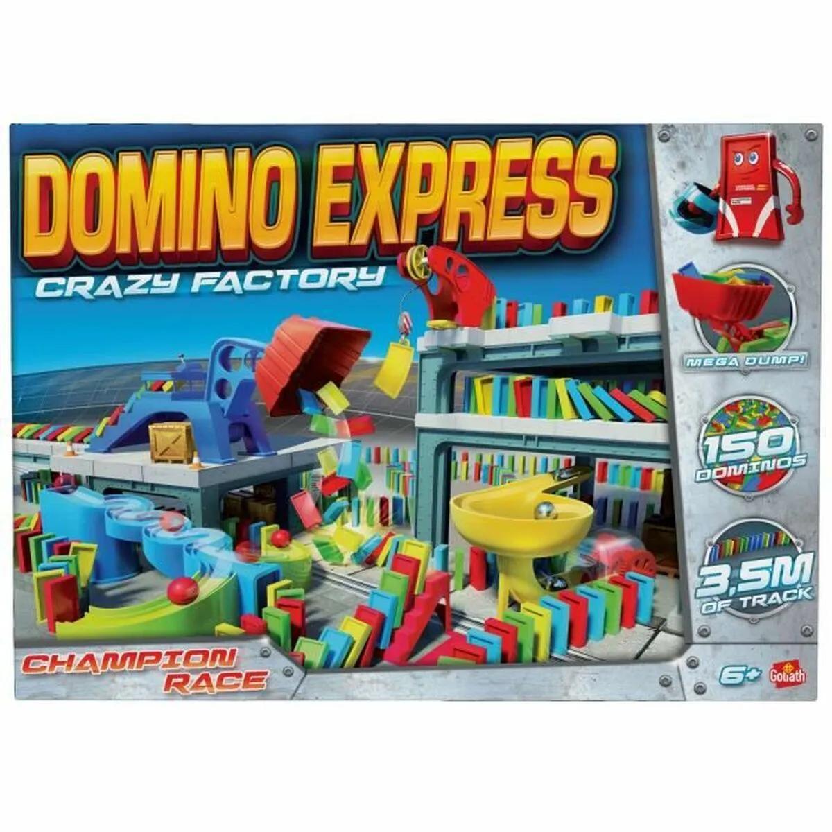 Domino Goliath Express Crazy Factory 150 Pezzi