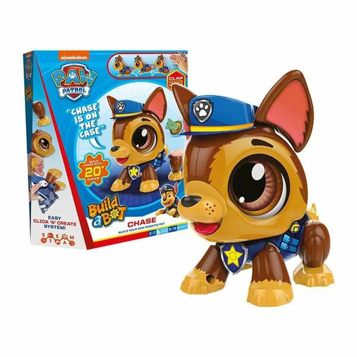 Robot interattivo The Paw Patrol Build a Bot Chase