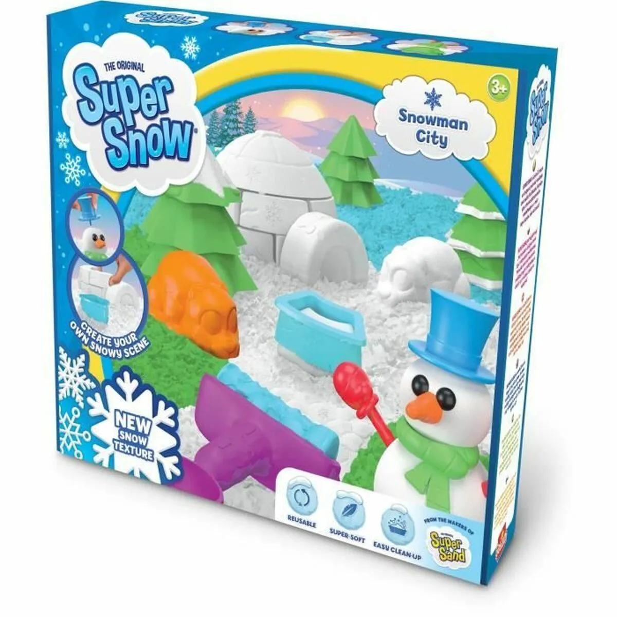 Gioco Fai-da-te Goliath Super Snow Man City