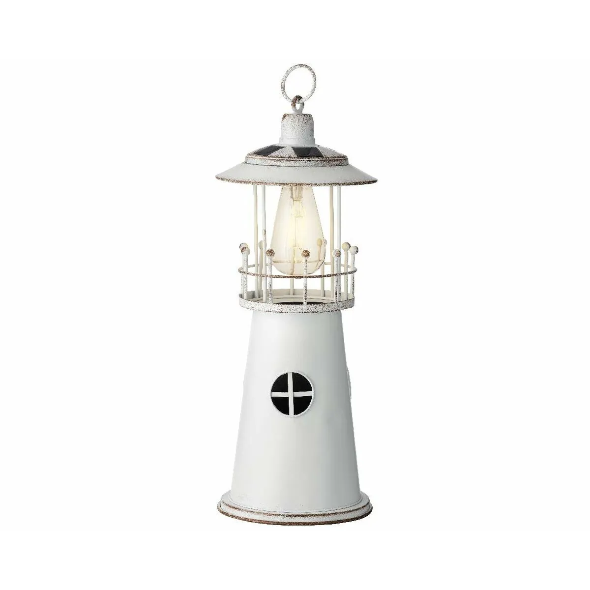 Luce solare Lumineo 895031 Faro Ø 18 x 46 cm Bianco Caldo 20 Lm