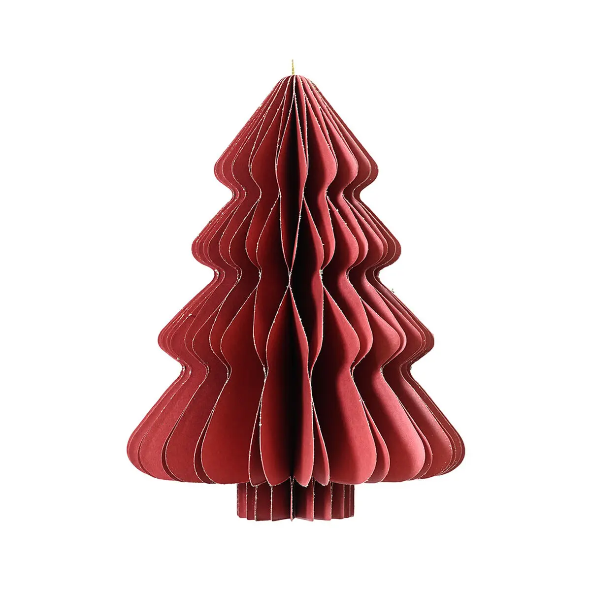 Albero di Natale Decoris Rosso Ø 30 x 40 cm Riattaccare Decorativo