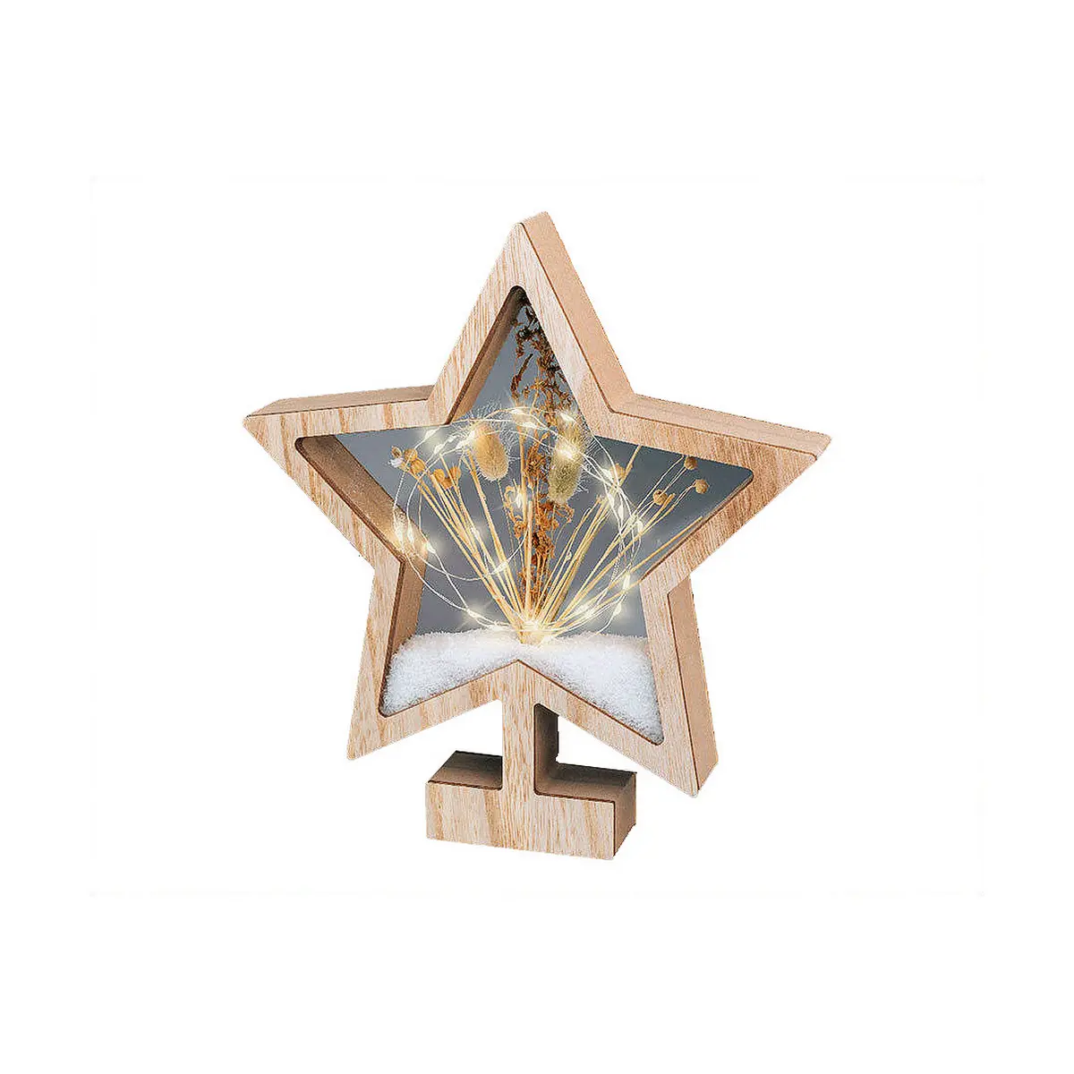 Stella di Natale 4 x 26 x 28 cm Luce LED