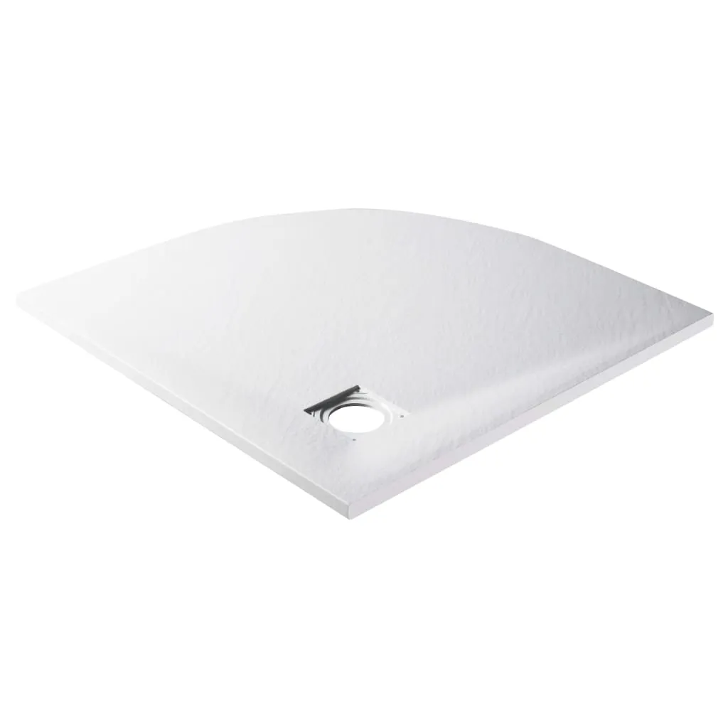 vidaXL Piatto Doccia in SMC Bianco 90x90 cm