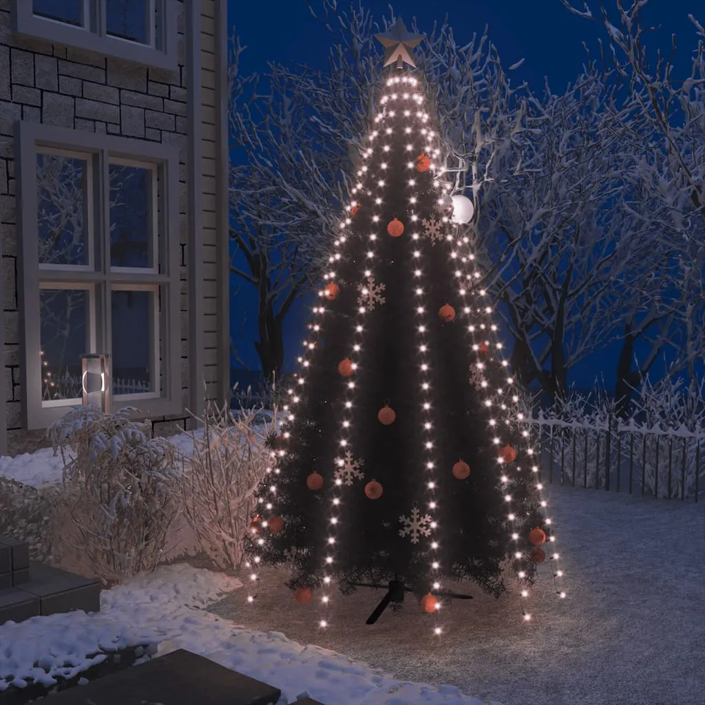 vidaXL Rete di Luci per Albero di Natale con 300 LED 300 cm