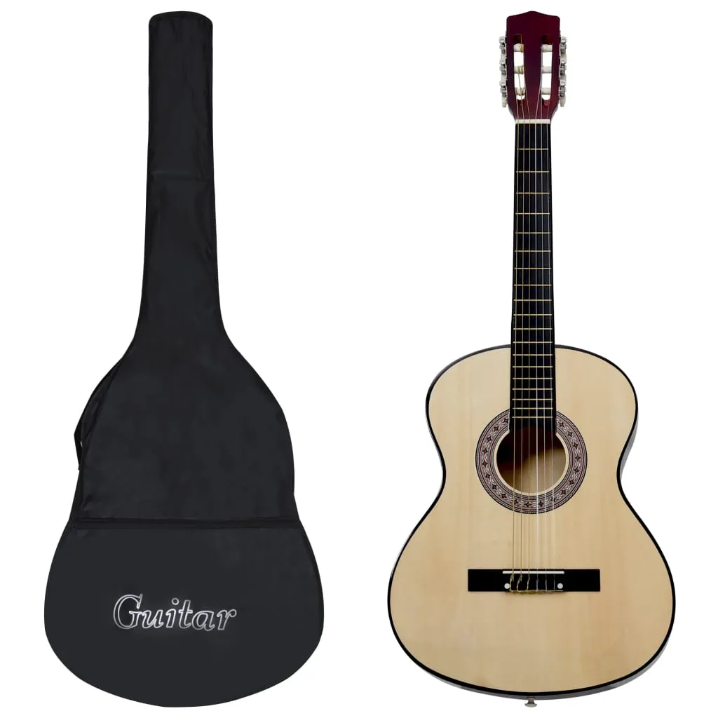 vidaXL Chitarra Classica per Principianti con Custodia 4/4 39