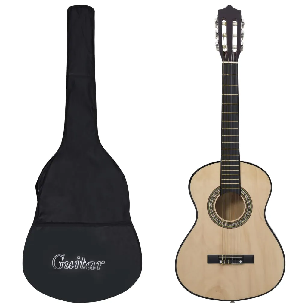 vidaXL Chitarra Classica Principianti e Bambini con Custodia 1/2 34