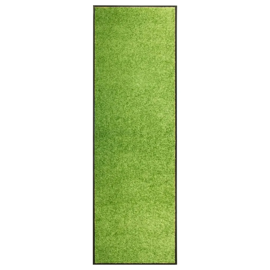 vidaXL Zerbino Lavabile Verde 60x180 cm