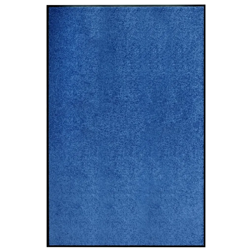 vidaXL Zerbino Lavabile Blu 120x180 cm