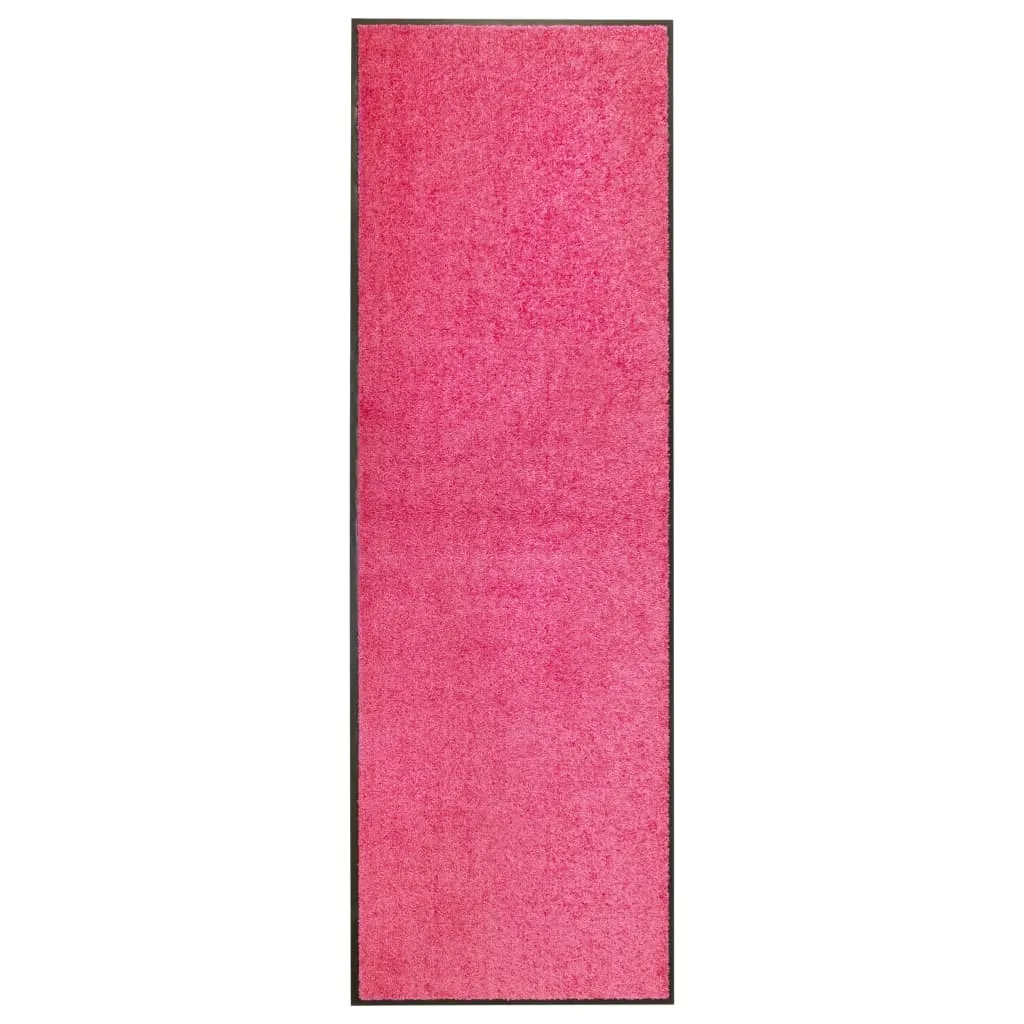 vidaXL Zerbino Lavabile Rosa 60x180 cm